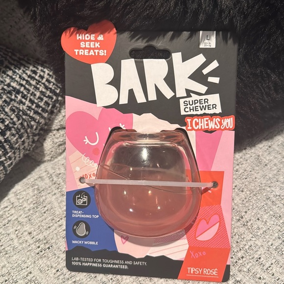 Bark Other - BARK! Tipsy rose chew toy